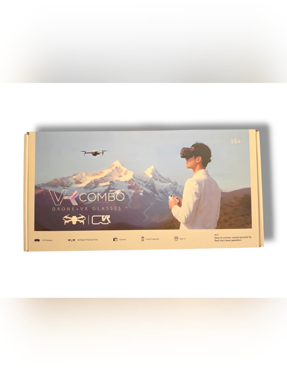 VR COMBO Smart Intelligent Flying Drone + VR Glasses